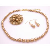 Looking For Harvest Color Jewelry Fine Handcrafted Swarovski Pearls :  swarovski necklace pearls fashion