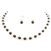 Genuine Swarovski Golden Black Pearls FashionJewelryForEveryone.com :  swarovski necklace pearls fashion