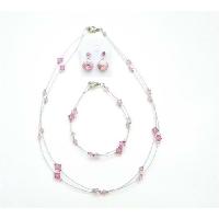 Match Your Jewelry W/ Rose Attire Get Affordable Genuine Crystals Jewelry