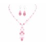 Rose Crystals Pink Pearls Party Wedding All Occasion Jewelry