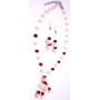 Eye Catching Jewelry Handmade Freshwater Pearls Coral Necklace Earring