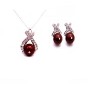 Attractive Wedding Party Compatible Necklace Jewelry Set