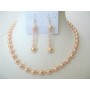 Pearch Pearls & Crystals Affordable Jewelry Necklace Set